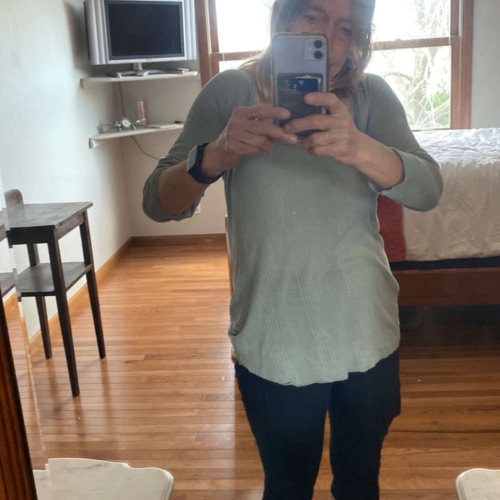 Free People gauze tunic